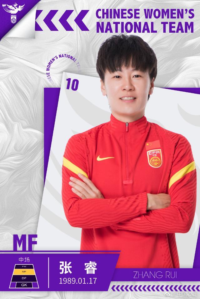 开云体育线上-​中国女足23人球衣号码敲定 张睿10号王妍雯9号